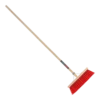 Bezem Kunststof Rood Incl. Steel 35 Cm - TalenTools