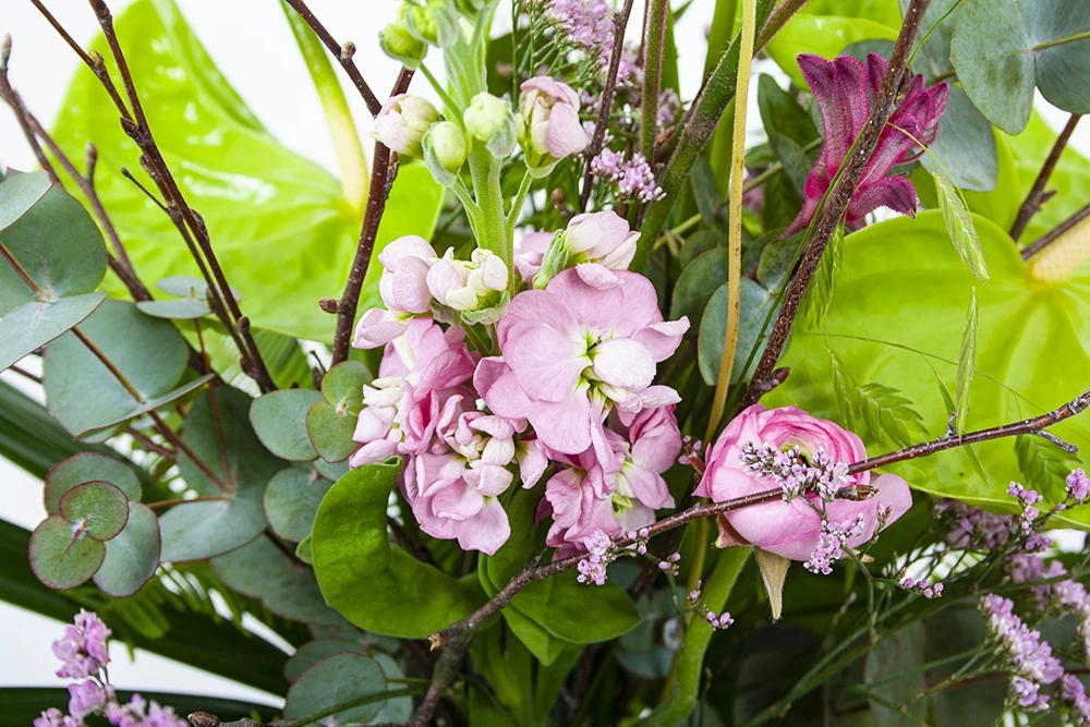 Boeket Anthurium Groot 3 Boeket Anthurium Groot - Afbeelding 3