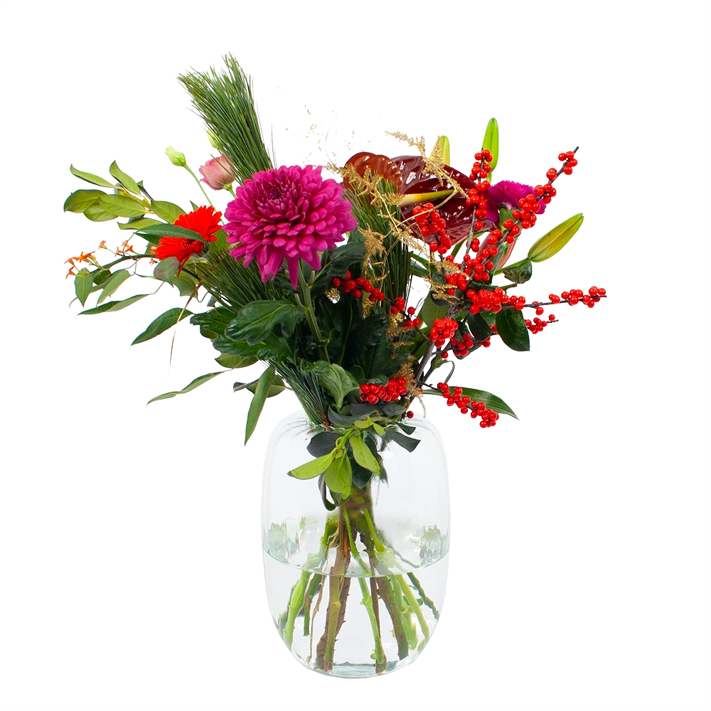 Boeket Liefdevolle Kerst Klein 1 Boeket Liefdevolle Kerst Klein