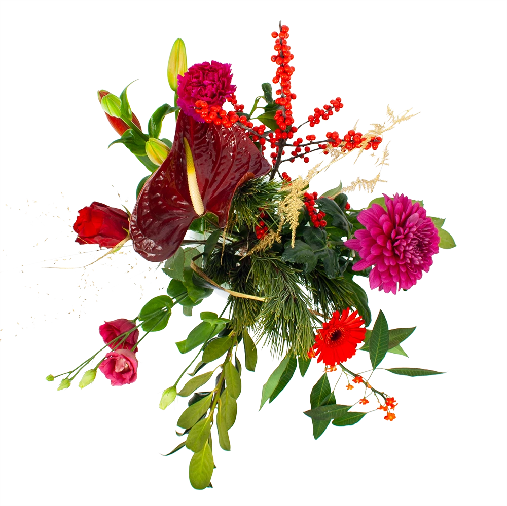 Boeket Liefdevolle Kerst Klein 2 Boeket Liefdevolle Kerst Klein - Afbeelding 2