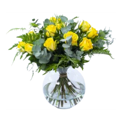 Boeket Rosa Geel Klein