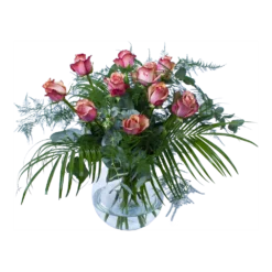 Boeket Rosa Roze Klein