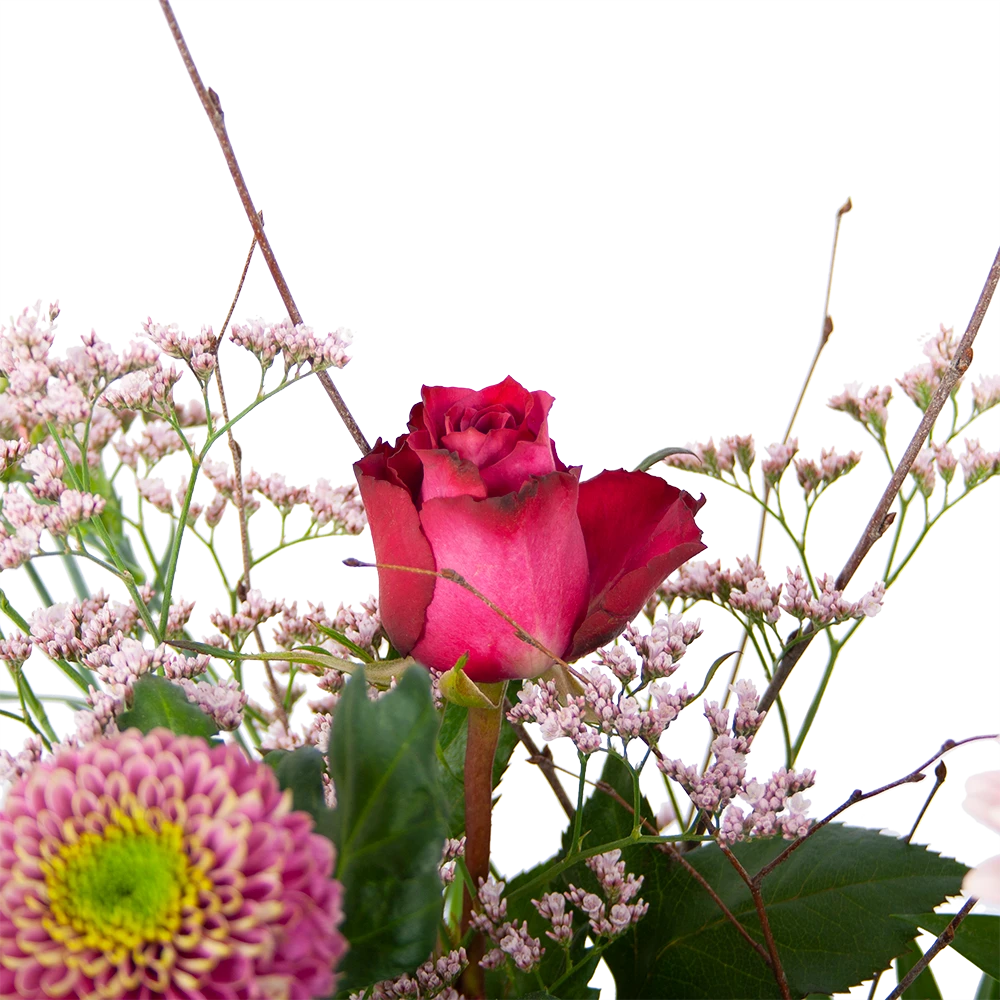 Boeket Roze Verrassing Middel 3 Boeket Roze Verrassing Middel - Afbeelding 3