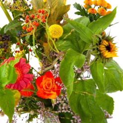 Boeket Vrolijk Groot -Groeniva Verkoopwinkel boeket vrolijk groot boeketten 4