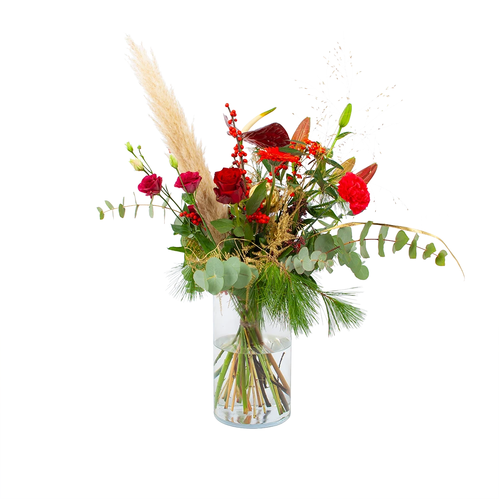 Boeket Winterse Pluim Groot 1 Boeket Winterse Pluim Groot