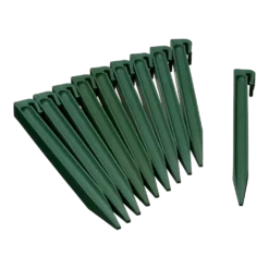 Borderrandpennen 26,7cm - 10 Stuks - Groen - Nature