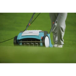 Elektrische Verticuteermachine EVC 1000 - Gardena -Groeniva Verkoopwinkel elektrische verticuteermachine evc 1000 gardena 3 5