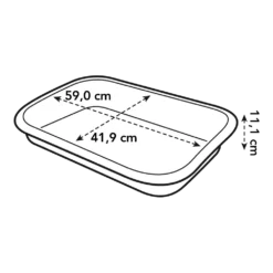 Elho Green Basics Tuintray 59cm - Blad Groen -Groeniva Verkoopwinkel elho green basics tuintray 59cm blad groen 4 1
