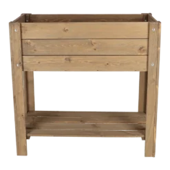 Esschert's Garden - Bruin Houten Kweektafel Met L Voet S -Groeniva Verkoopwinkel esschert s garden bruin houten kweektafel met l voet s 4