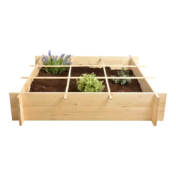 Esschert's Garden - Houten Vierkante Meter Tuin