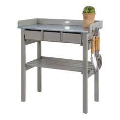 Esschert's Garden - Tuinwerktafel Met Lades - Grijs