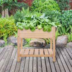 Esschert's Garden - Verhoogde Kweekbak Blank S -Groeniva Verkoopwinkel esschert s garden verhoogde kweekbak blank s 3