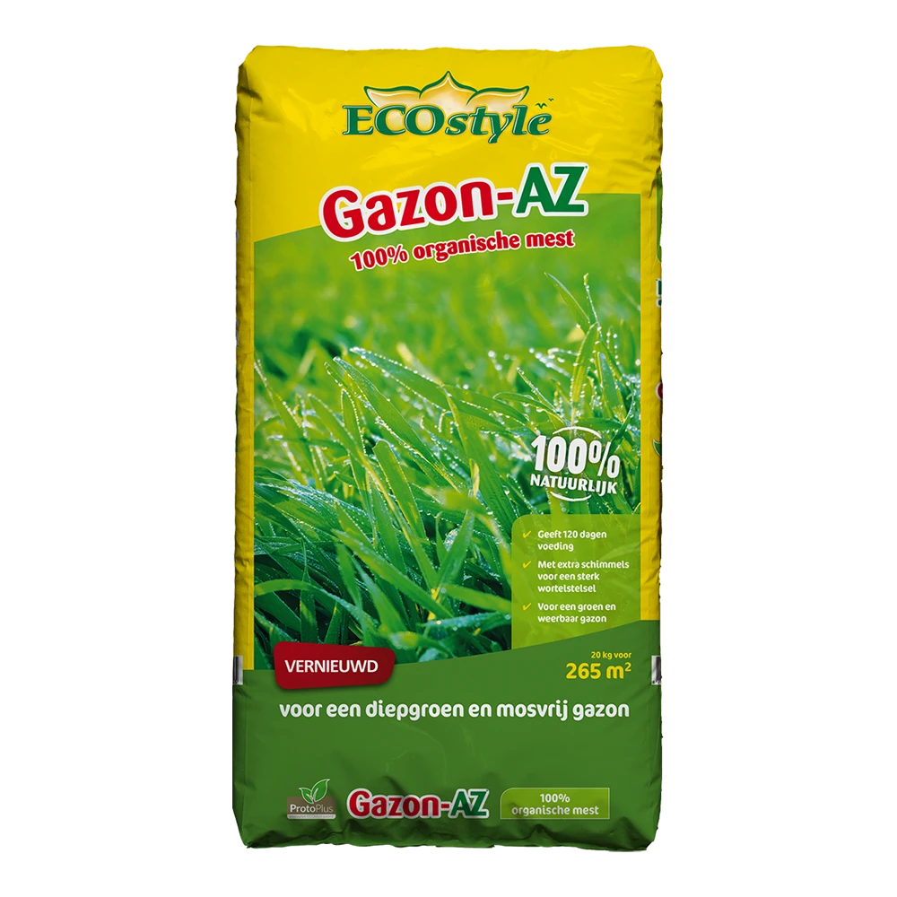 EcoStyle Gazon-AZ 20kg - Gazonmeststof 1 EcoStyle Gazon-AZ 20kg - Gazonmeststof