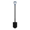 Metalen Spade Met D-handvat - Dutch Garden