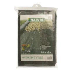 Nature - Gronddoek Zwart 5,20x5m -Groeniva Verkoopwinkel nature gronddoek zwart 5 20x5m 5 2