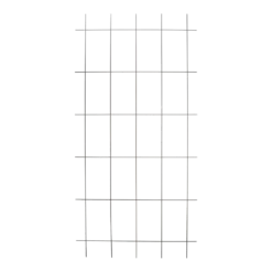 Nature - Metalen Klimrek Geplastificeerd Grijs H145x72,5cm