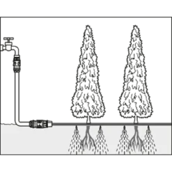 Sproeislang Bruin - 15m - Gardena -Groeniva Verkoopwinkel sproeislang bruin 15m gardena 6 11