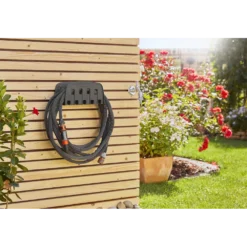 Textielslang Liano Set Met Wandslanghouder - 15m - Gardena -Groeniva Verkoopwinkel textielslang liano set met wandslanghouder 15m gardena 4