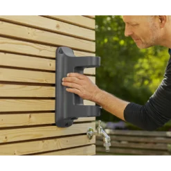 Wandslangenbox RollUp - M/L - 25m - Blauw - Gardena -Groeniva Verkoopwinkel wandslangenbox rollup m l 25m blauw gardena 3 7